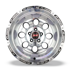 RIN MODELO 111GTWHEEL 15X10 5X127 BLACK MACHINED FACE