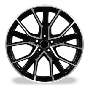 RIN MODELO 1178 18X8 5X112 MATTE BLACK MACHINED FACE