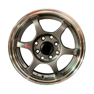 RIN MODELO 1541 13X5 4X100/114.3 GUN METAL MACHINED LIP