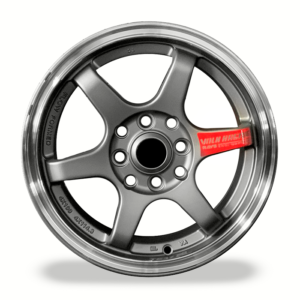 RIN MODELO 1663 13X5 4X100/114.3 GUN METAL MACHINED LIP