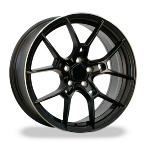 RIN MODELO 510 18X8 5X100 CSB (BLACK MACHINE LIP)