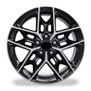 RIN MODELO 5567 18X7.5 5X114.3 BLACK MACHINED FACE