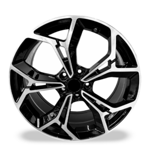 RIN MODELO 5963 19X7.5 5X114.3 BLACK MACHINED FACE
