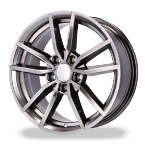 Paquete de 4 Rines Modelo 864 19X8 5X100 HYPER SILVER