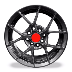 RIN MODELO A015 14X6 8X100/114.3 HYPER BLACK