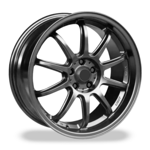 Paquete de 4 Rines Modelo DOSML10 17X7 5X100 METALLIC DEEP GRAY