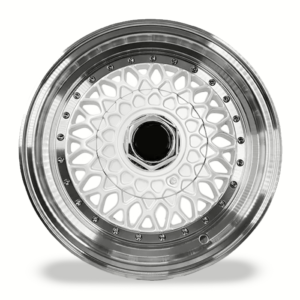 RIN MODELO L247 WHITE MACHINED LIP W CHROMED RIVETS PROGRESIVO