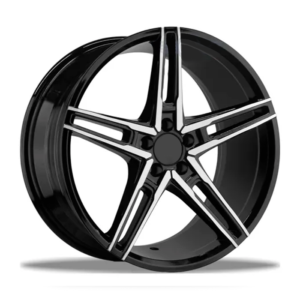 RIN MODELO TC02 18X8.5 5X100 BLACK MACHINE FACE
