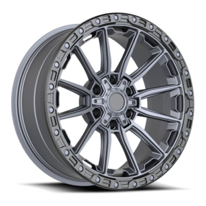 RIN MODELO VRT601 18X9 12X135/139.7 MATTE TITANIUM BLACK BEAD RING