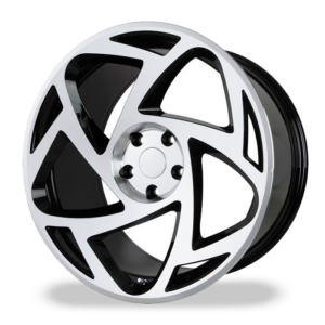 RIN MODELO R8S5 19X8.5 5X112 GLOSS BLACK MACHINED