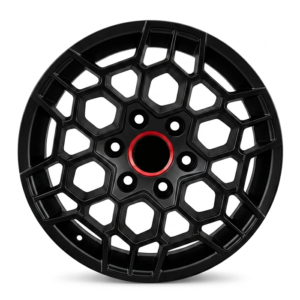 Paquete de 4 Rines Modelo H3304F 17X8.0	6X139.7 SATIN BLACK 6x139-7