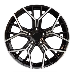 RIN MODELO H580 19X8.5 (9.5) 5X120 SATIN BLACK MACHINED FACE PROGRESIVO