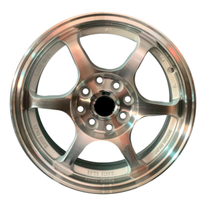 RIN MODELO 1541 14X5.5 4X100/108 SILVER MACH FACE+LIP