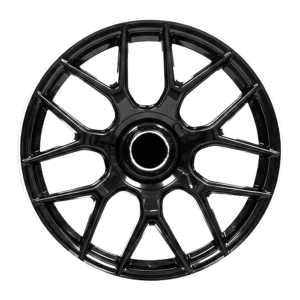 Paquete de 4 Rines Modelo 4176 18X8.5(9.5) 5X112 BLACK MACHINED LIP PROGRESIVO 5x112