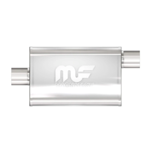 Silenciador MagnaFlow de 4" x 9" con salida ovalada central/en forma de O y flujo directo #11256
