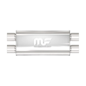 Silenciador MagnaFlow ovalado doble/doble de flujo directo de 5" x 8" #12468