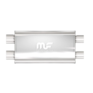Silenciador MagnaFlow ovalado de 5" x 11" con doble salida recta #12599