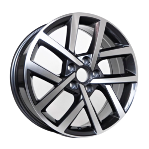 Paquete de 4 Rines Modelo 4159 18x7.5  5x112 GUN METAL MACHINED FACE