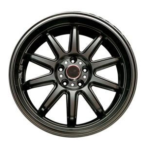 Paquete de 4 Rines Modelo FIREBALL 17X7 5X100 MATTE BLACK