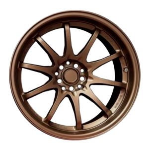 Paquete de 4 Rines Modelo H250 18X9.5 (10.5) 10X100/114.3 MATTE BRONZE Progresivos