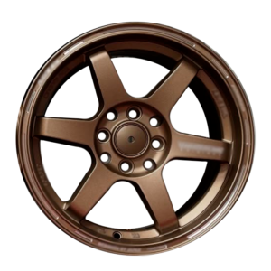 Paquete de 4 Rines Modelo  H637 18×9.5(10.5) 10×114.3/120 MATE BRONZE W MACHINED LIP +  BRONZE COATING + MILLED WORDS Progresivos 18x10-5