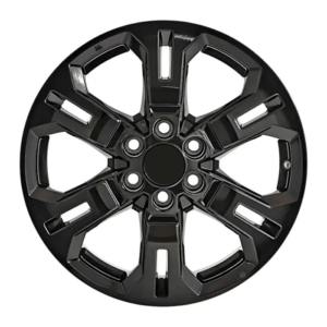Paquete de 4 Rines Modelo L2278 17×7.5 6x114.3 SATIN BLACK