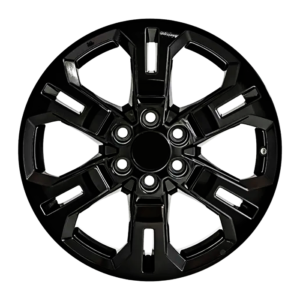 Paquete de 4 Rines Modelo L2278 17X8 6X114.3 GLOSS BLACK 17x8