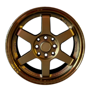 Paquete de 4 Rines Modelo X657 15X7 8X100/108 MATTE BRONZE W MACHINED LIP AND BRONZE COATING