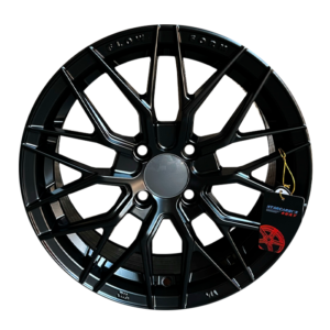 Paquete de 4 Rines Modelo 513 15X6.5	4X100 FSB (MATT BLACK) 15x6-5