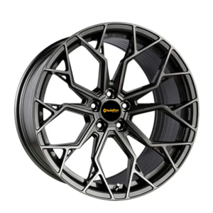 Paquete de 4 Rines Modelo  HF266 18×8 5X100 GUN METAL MACHINED FACE 18x8