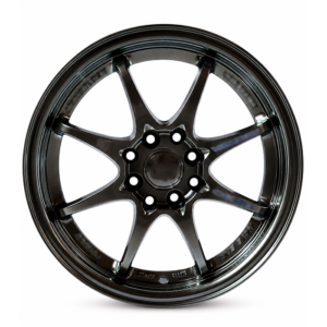 Paquete de 4 Rines Modelo 5704 15X7 8X100/114.3 HYPER BLACK 15x7