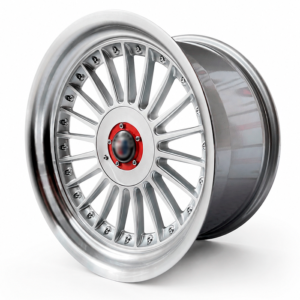 Paquete de 4 Rines Modelo 7307R 17X9 4X100/5X100 silver machine lip 17x9