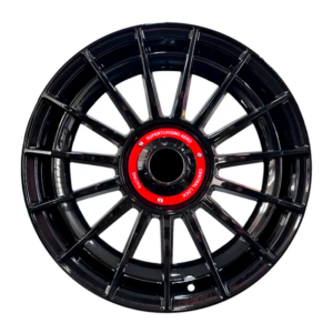 Paquete de 4 Rines Modelo F9728 19X8.5 10X100/112 GLOSSY BLACK 19x8-5