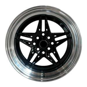Paquete de 4 Rines Modelo NS-067 15X8 8X100/114.3 BLACK-L