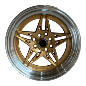 Paquete de 4 Rines Modelo NS-067 15X8 8X100/114.3 GOLD-L