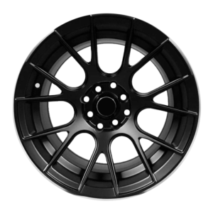 Paquete de 4 Rines Modelo NS-069 15X8.25 8X100/114.3 MATT BLACK 4x100