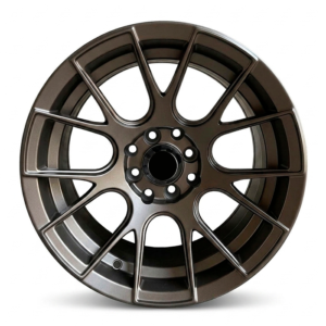 Paquete de 4 Rines Modelo NS-069 15X8.25 8X100/114.3 MATT BRONZE 4x100