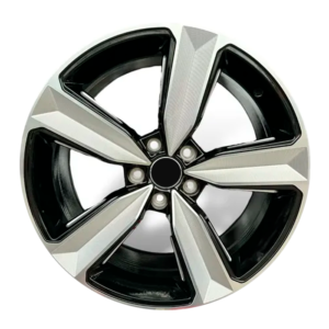 Paquete de 4 Rines Modelo 5400 18X8.0 5X112 Black Milling 18x8