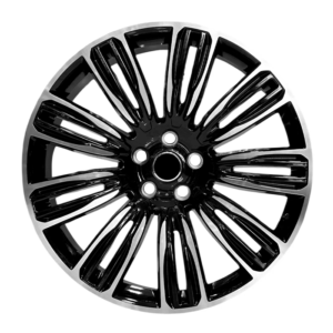 Paquete de 4 Rines Modelo 816 22X9.5	5X120 Black Machined Face 22x9-5