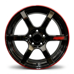 Paquete de 4 Rines Modelo FF203 17X7.5 5X114.3 S+B+R 17x7-5