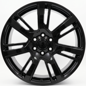 Paquete de 4 Rines Modelo H707 22x 9.0 6×139.7 GLOSSY BLACK 22x9