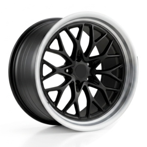 PAQUETE DE 4 RINES MODELO HF2139 18X9.5(10.5) 5X113.1 MATT BLACK MACHINED LIP PROGRESIVO 18x10-5