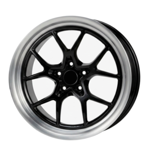 PAQUETE DE 4 RINES MODELO HF5189 18X9.5(10.5) 5X113.1 GLOSS BLACK MACHINED LIP PROGRESIVOS 18x10-5