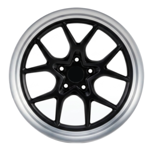 PAQUETE DE 4 RINES MODELO HF5189 18X9.5(10.5) 5X113.1 MATTE BLACK MACHINED FACE PROGRESIVOS 18x10-5