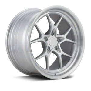 PAQUETE DE 4 RINES MODELO HF5189 18X9.5(10.5) 5X113.1 MATTE SILVER MACHINED LIP PROGRESIVOS 18x10-5