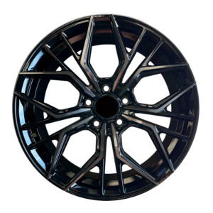 Paquete de 4 Rines Modelo RGW026FF 19X8.5 (9.5) 5X114.3 BMF/BLACK LACQUER progresivo
