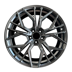 Paquete de 4 Rines Modelo RGW026FF 19X8.5 (9.5) 5X112 HYPER BLACK progresivo