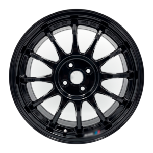 Paquete de 4 Rines Modelo TKR BW188C 17X7.5 4X100 GLOSS BLACK