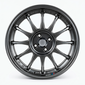 Paquete de 4 Rines Modelo TKR BW188C 17X7.5 4X100 HYPER BLACK