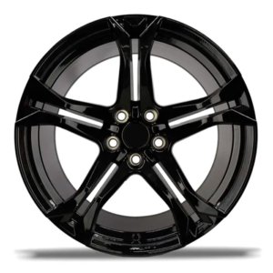 Paquete de 4 Rines Modelo 5580 20X10 (11) 5X120 GLOSS BLACK progresivo 20x10